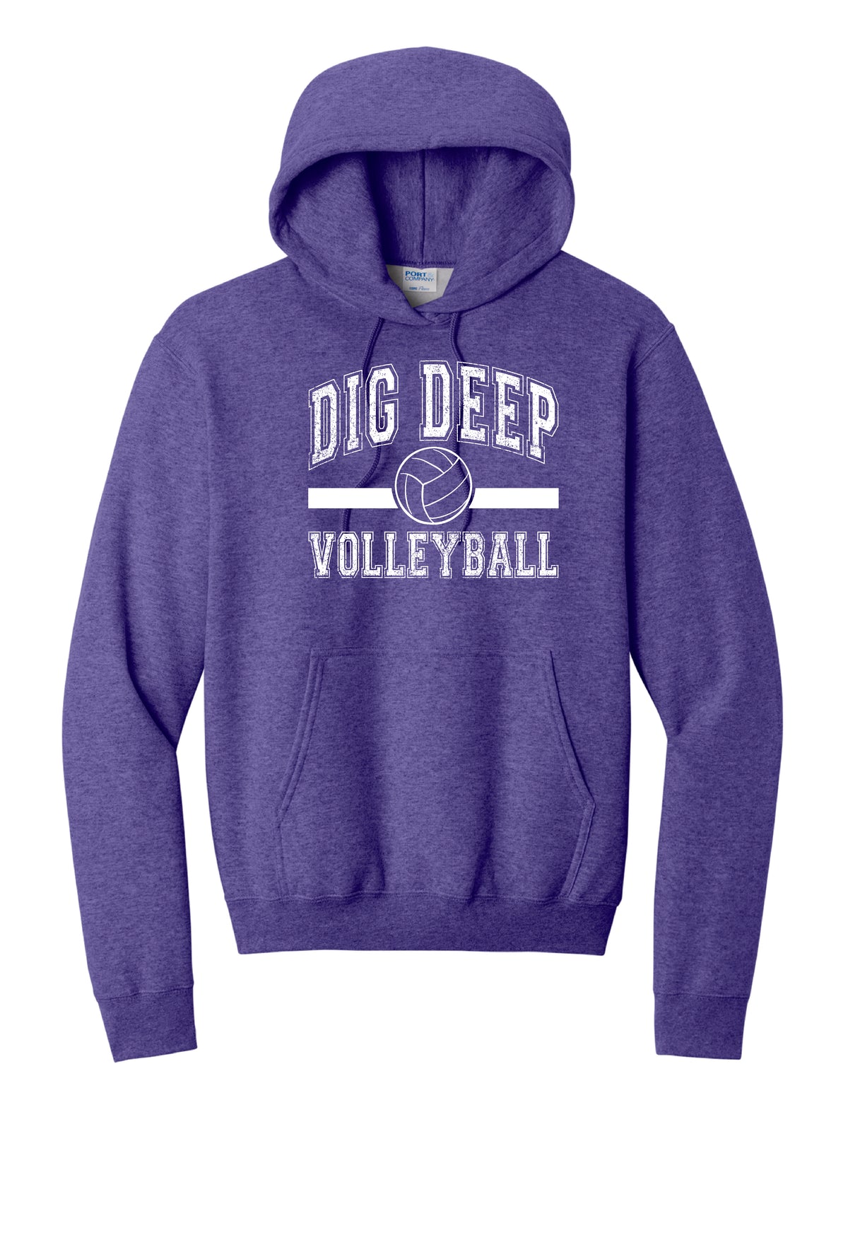 Dig Deep Volleyball Hoodie