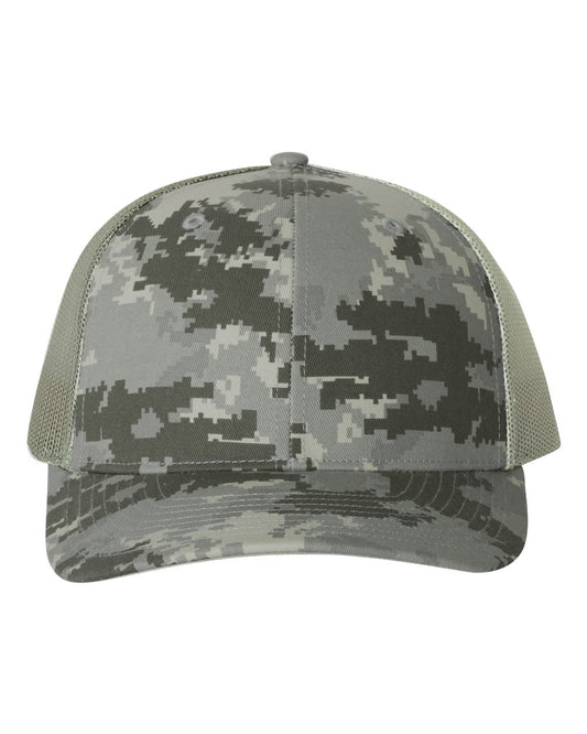 Military Digital Camo/Light Green Richardson 112P