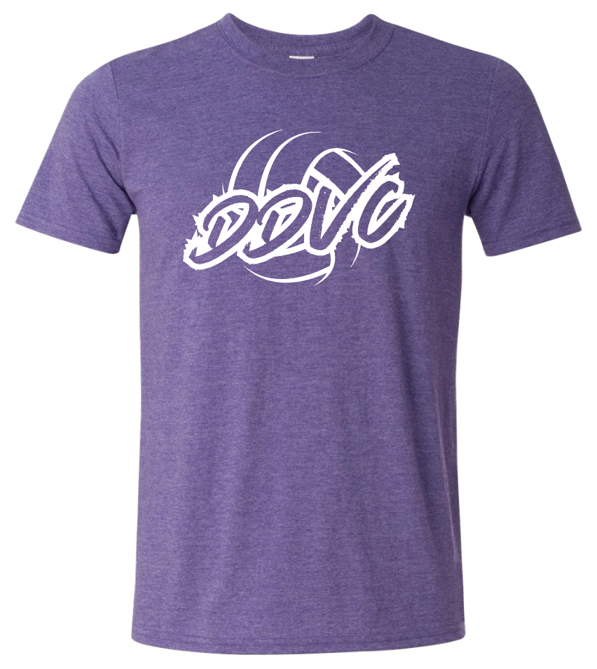 DDVC Custom Unisex T-shirt w/ Back Vertical Logo