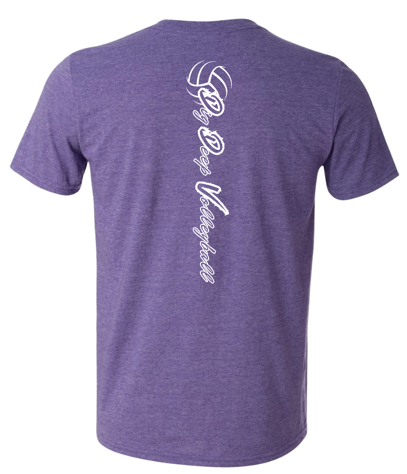 DDVC Custom Unisex T-shirt w/ Back Vertical Logo