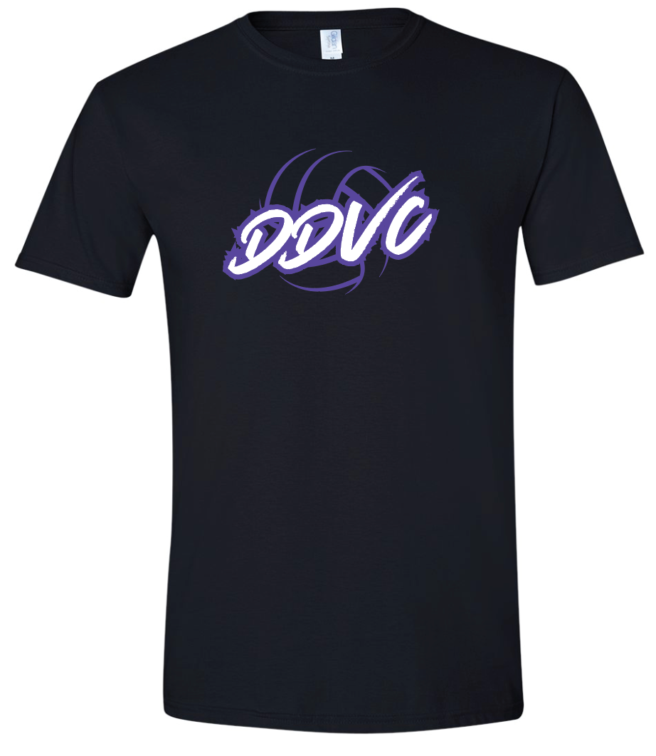 DDVC Custom Unisex T-shirt w/ Back Vertical Logo