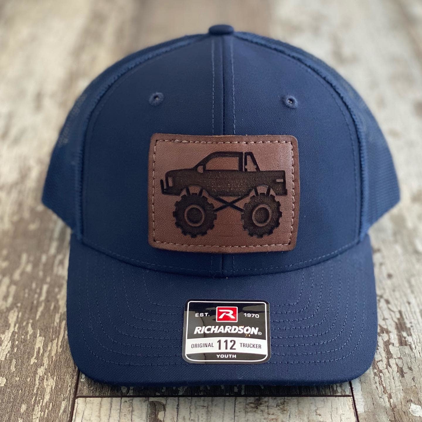 Monster Truck Leather Patch Only