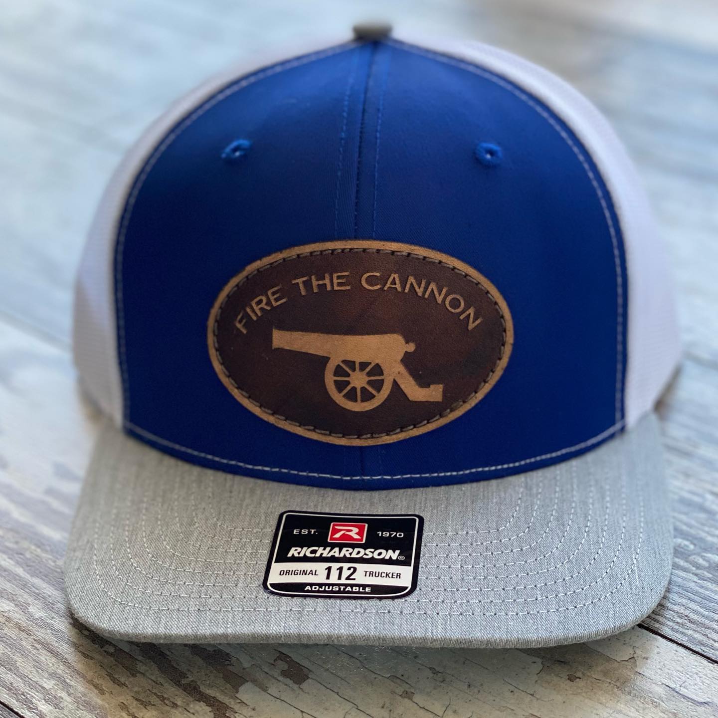 Fire The Cannon Leather Patch Only