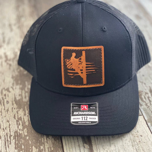 Brother's Keeper Lineman Leather Patch Only