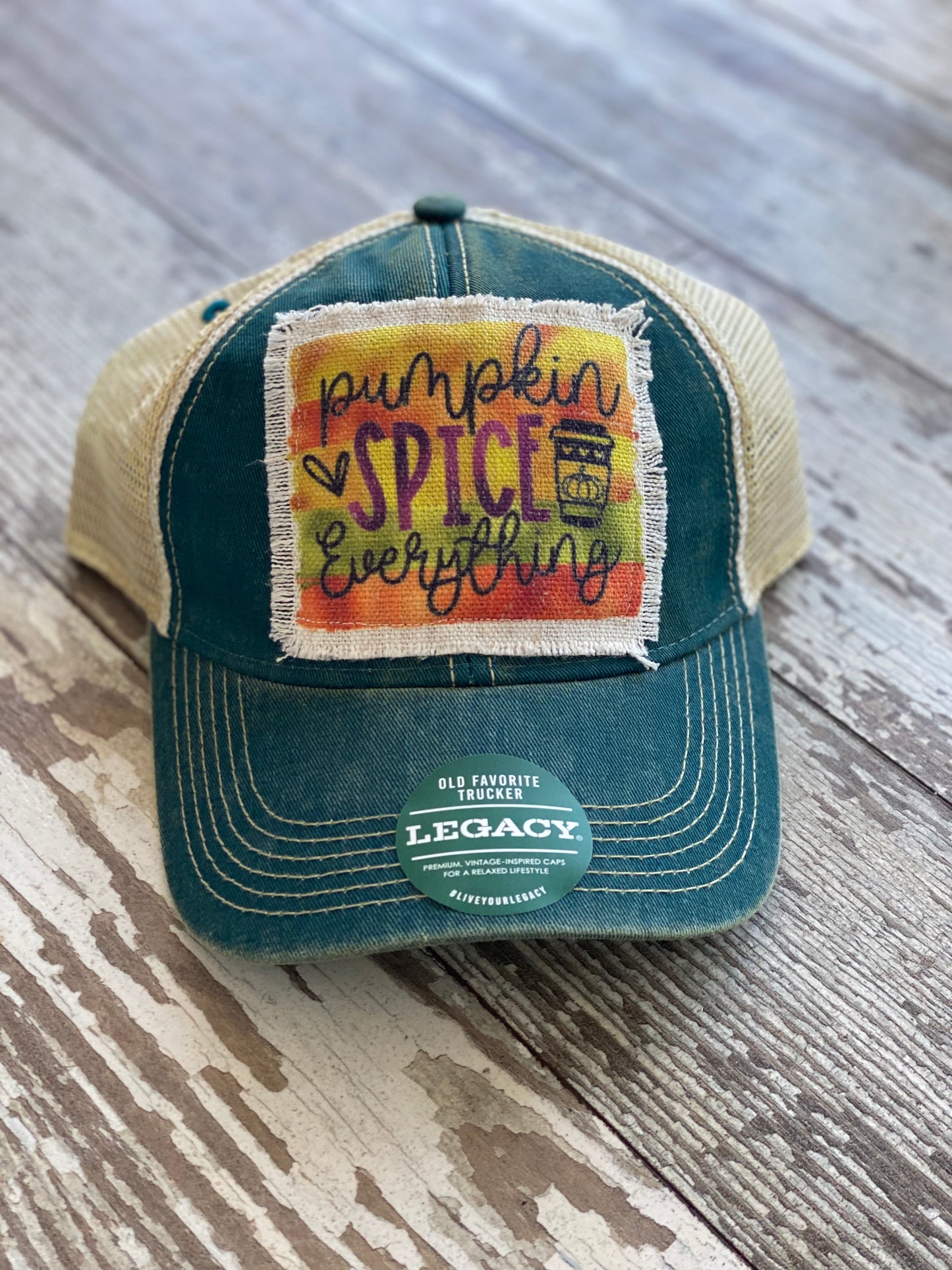 Teal/Birch - Pumpkin Spice Everything