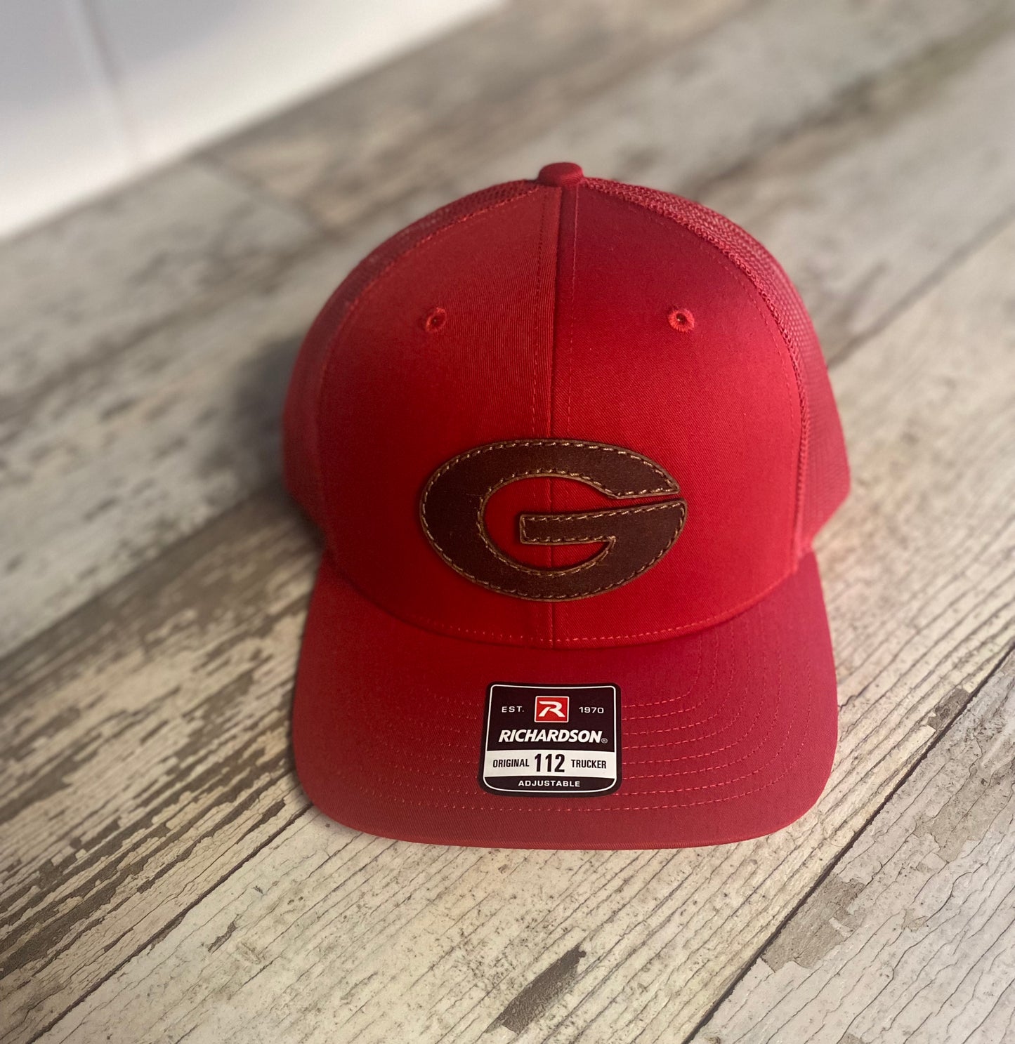 Knockout G (Centered) Leather Patch Only