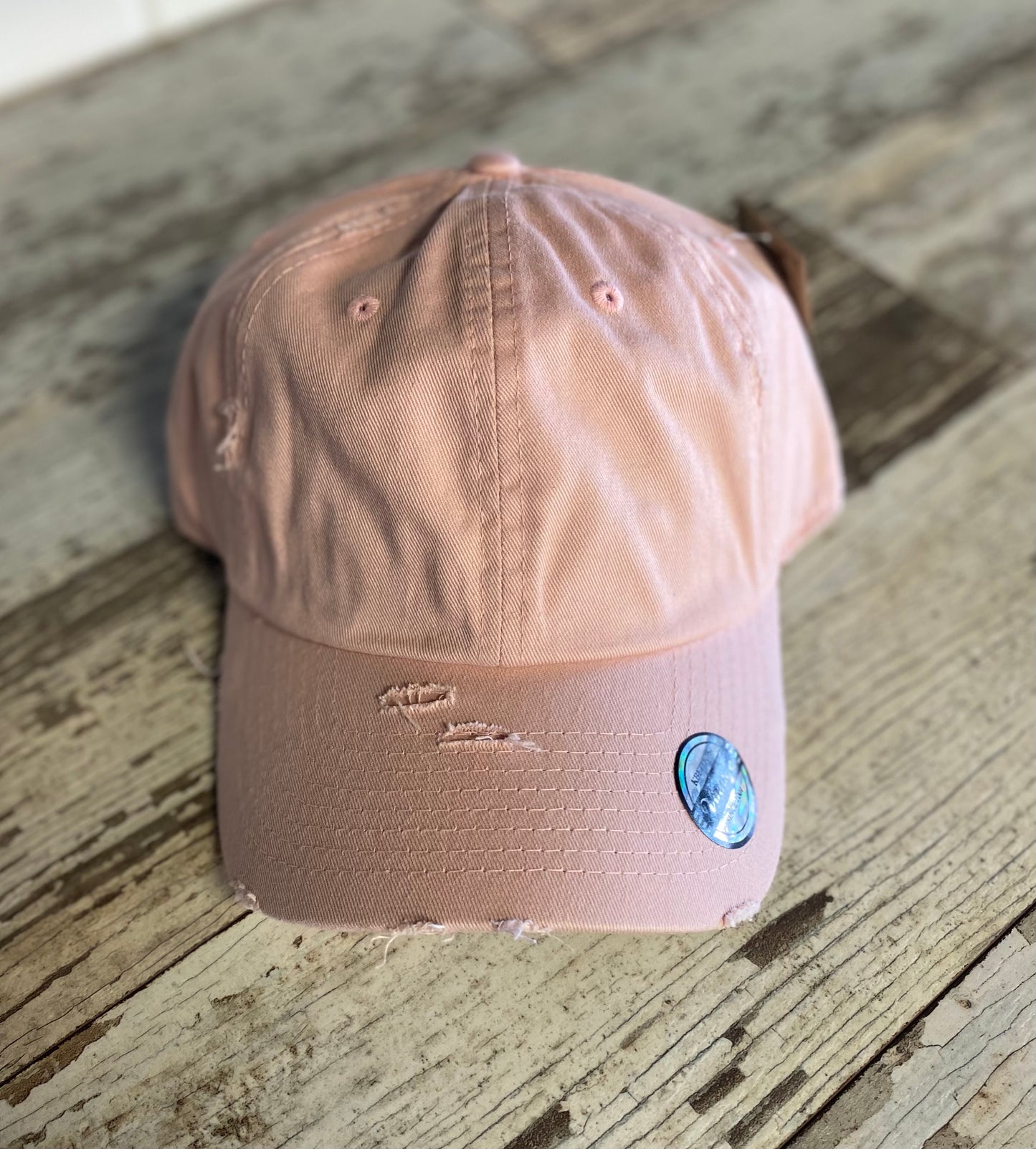 Vintage Style Unstructured Twill Hat