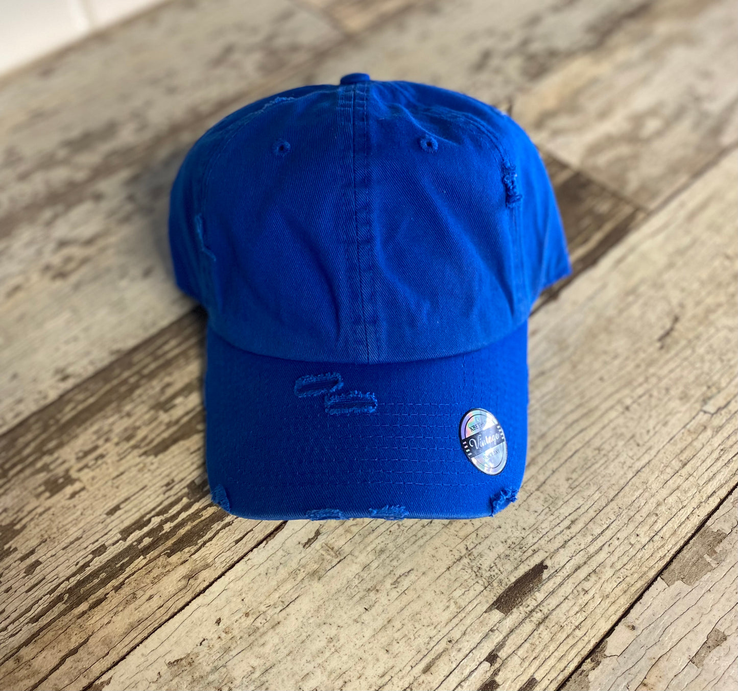 Vintage Style Unstructured Twill Hat