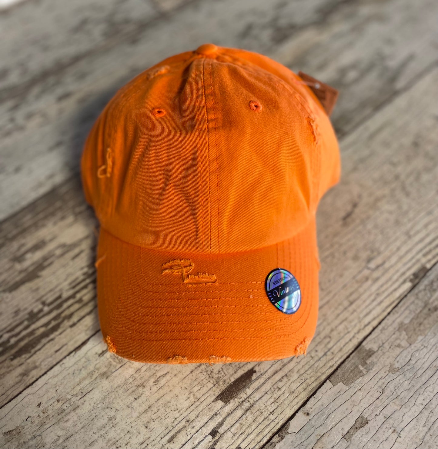 Vintage Style Unstructured Twill Hat