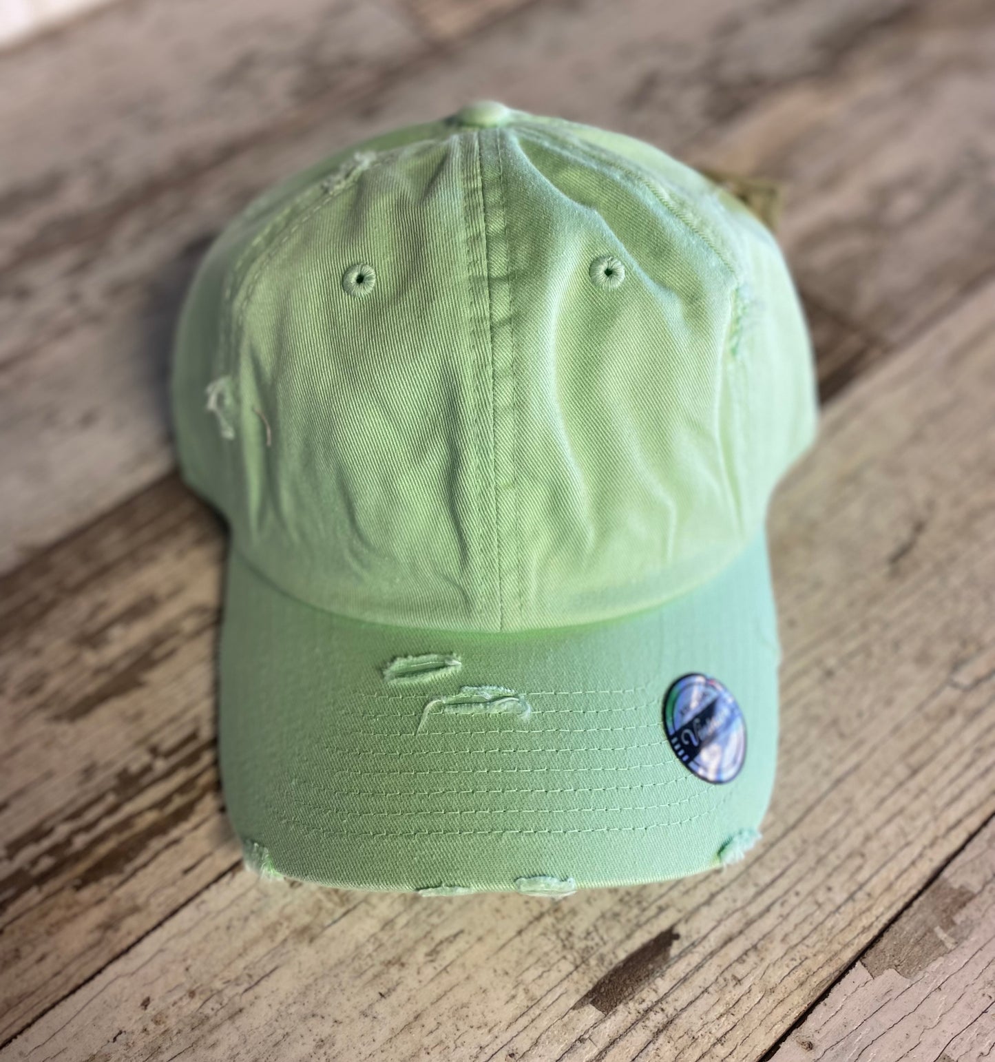 Vintage Style Unstructured Twill Hat
