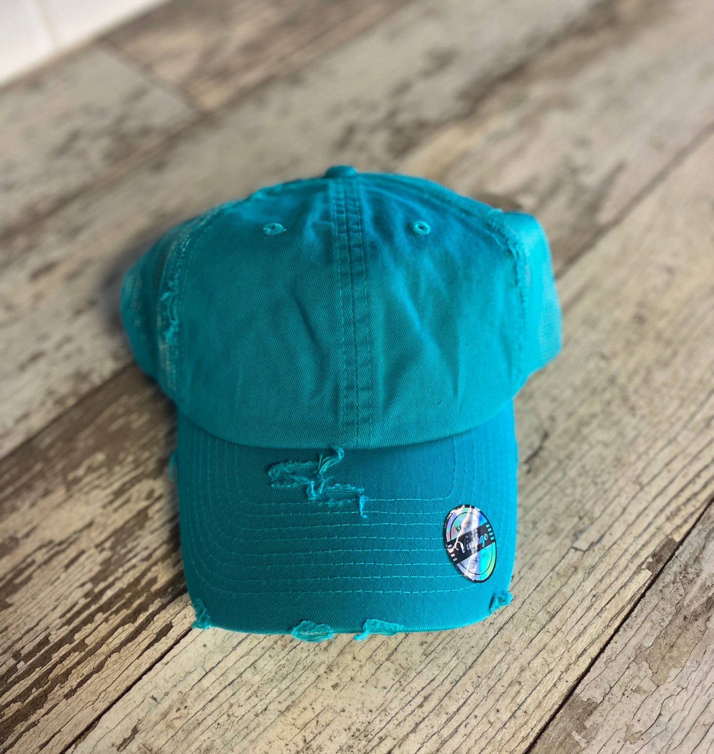 Vintage Style Unstructured Twill Hat