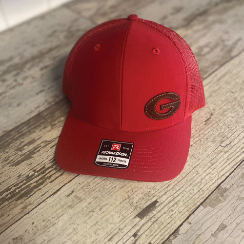 Knockout G (offset) Leather Patch Only