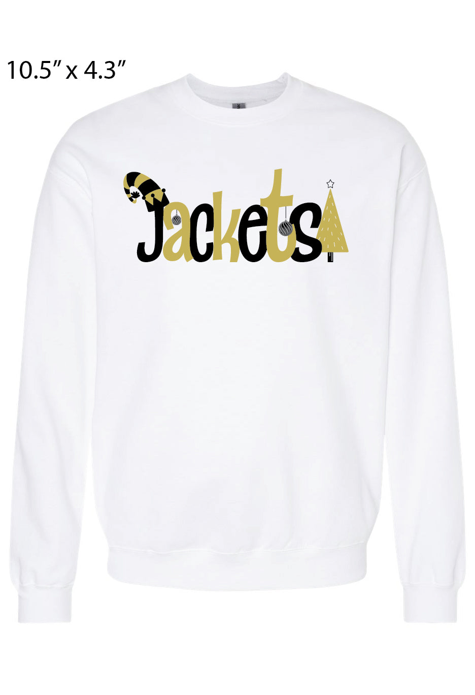 Gildan Holiday Jackets DTF Crewneck