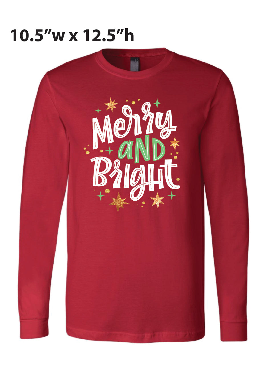 Bella Canvas Long Sleeve Holiday Shirt