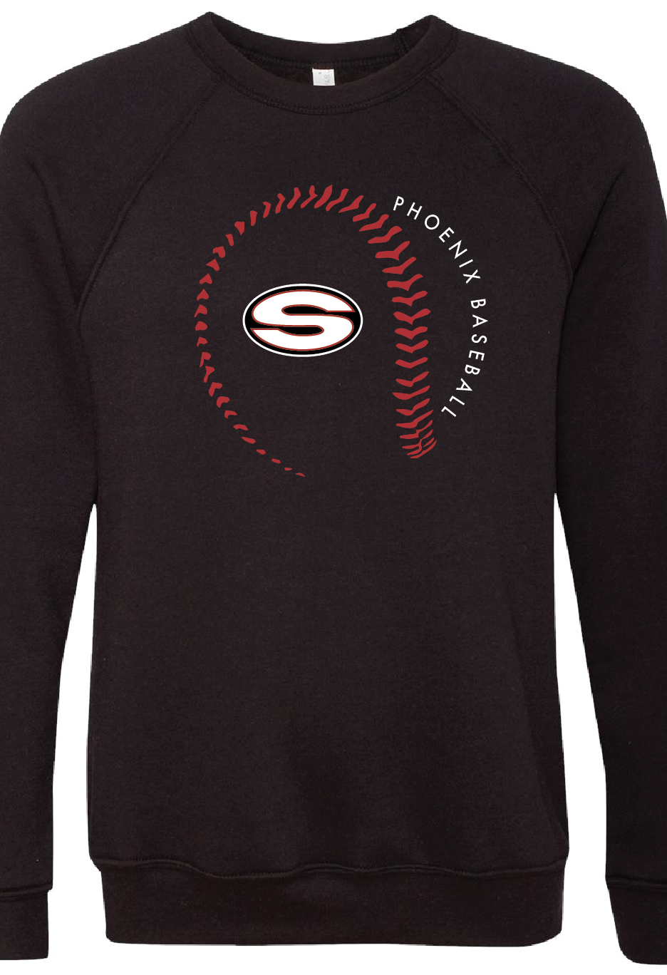 Sonoraville Bella Canvas Baseball Crewneck