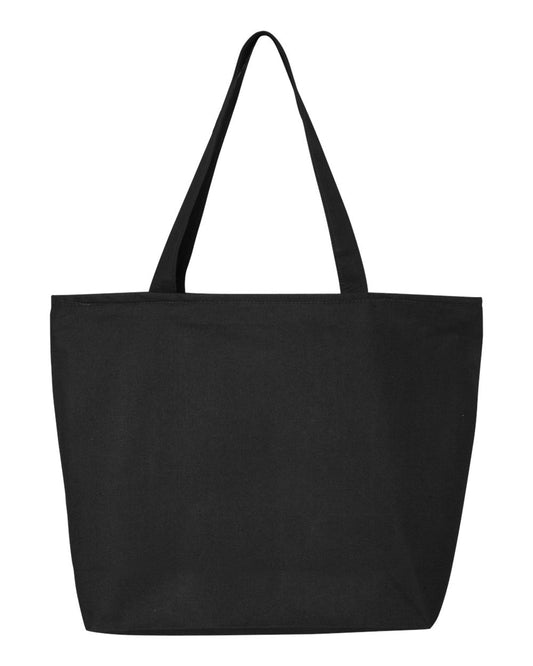 Custom DTF Zippered Tote