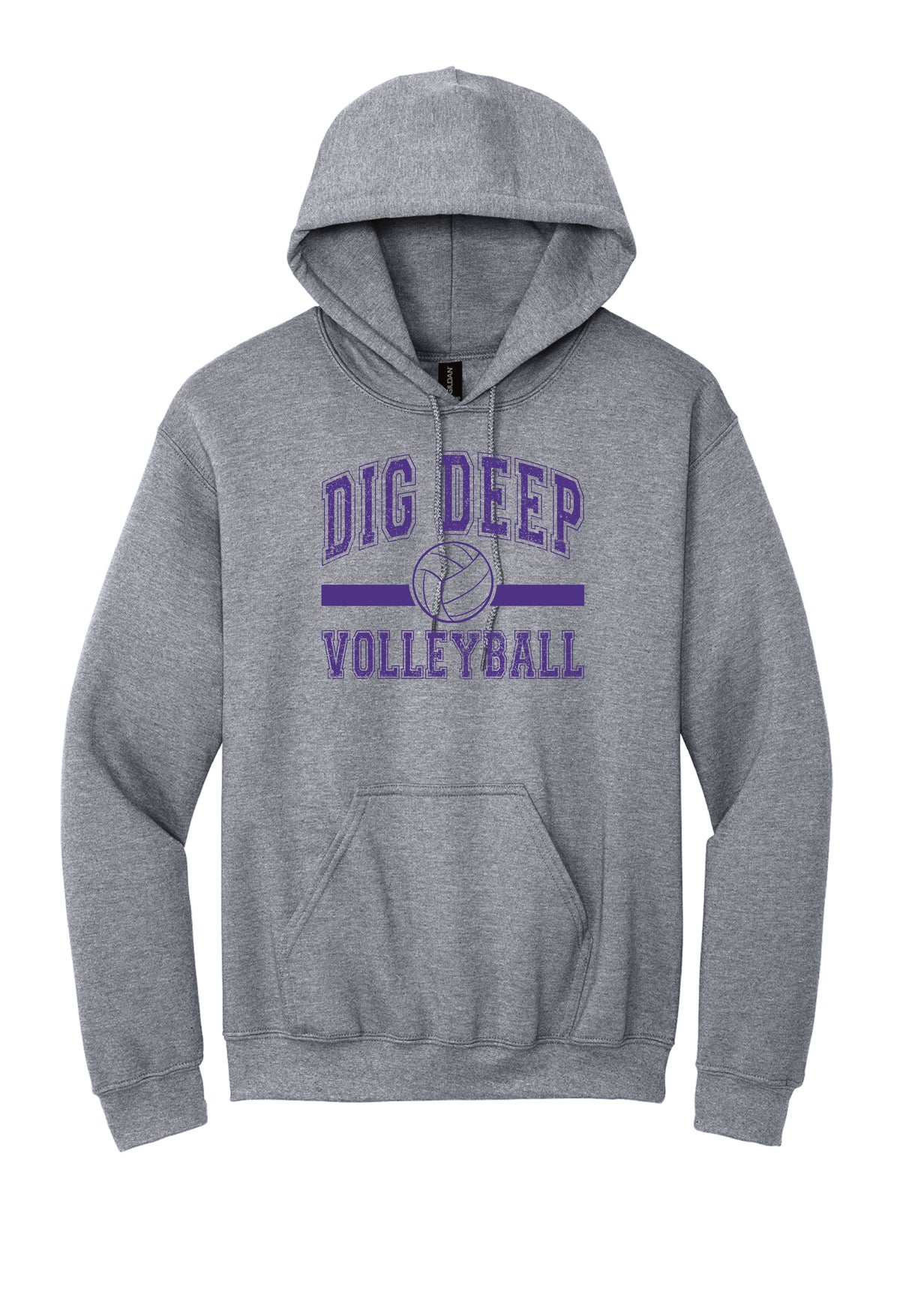 Dig Deep Volleyball Hoodie