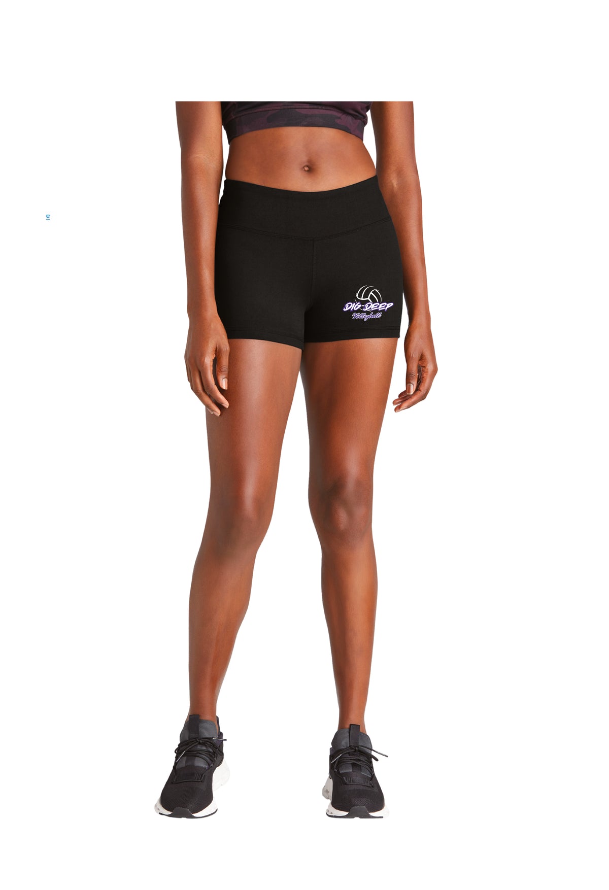 Dig Deep Volleyball 3" Spandex Shorts