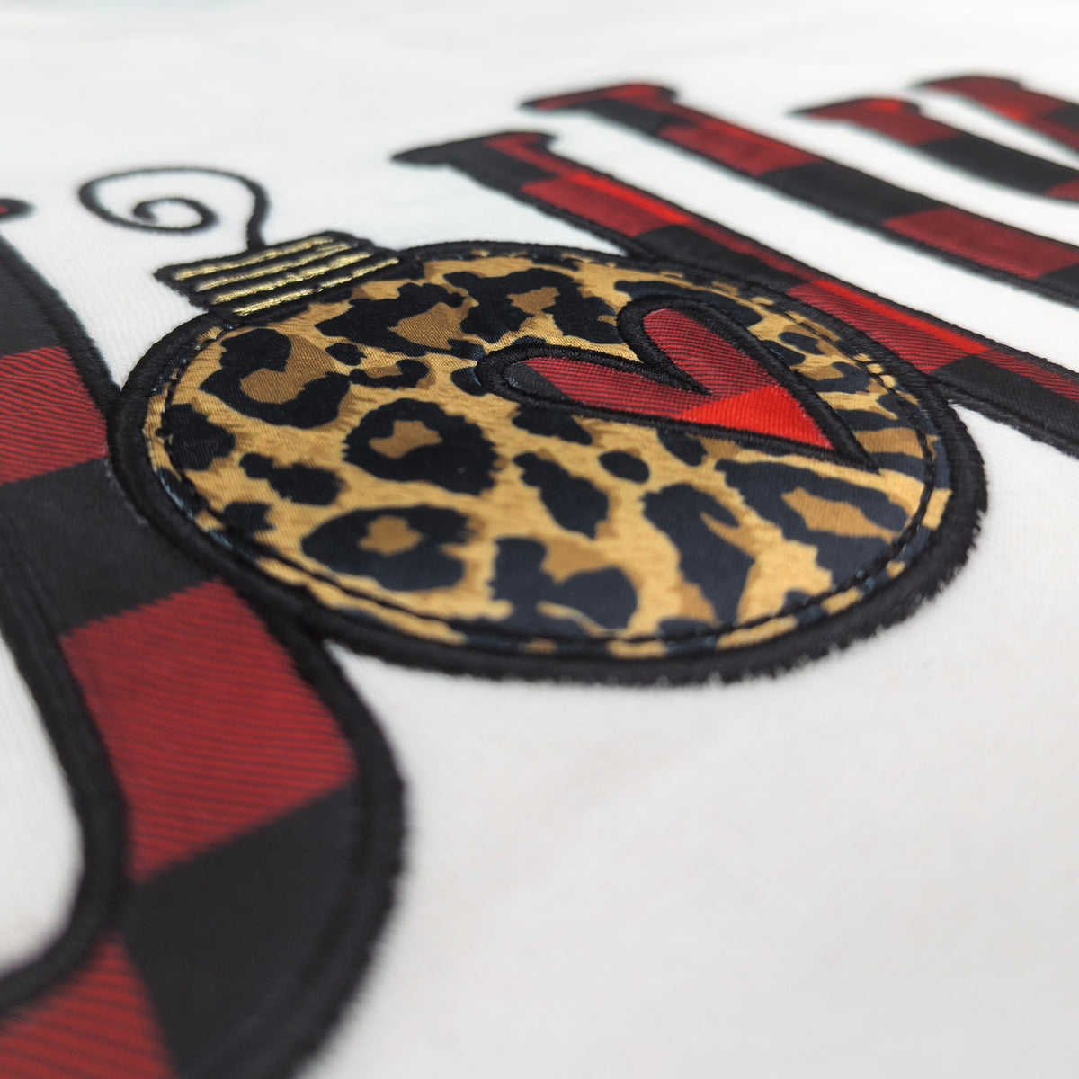 Jolly Appliqued Cozy Fleece