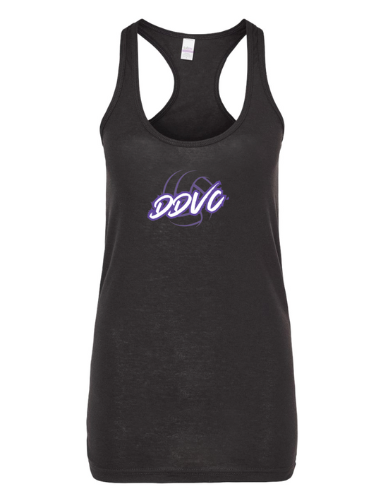 DDVC Racerback Tank w/ Back Vertical Logo