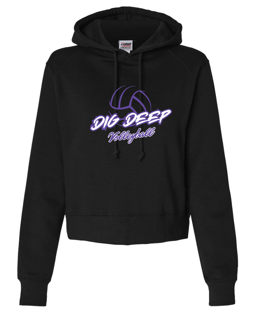DDVC Women's Cropped Hoodie
