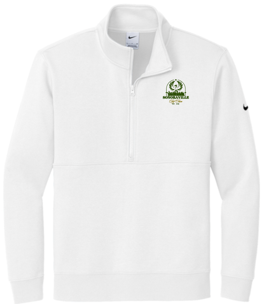 Nike Club Fleece 1/2 Zip w/ Golf Logo