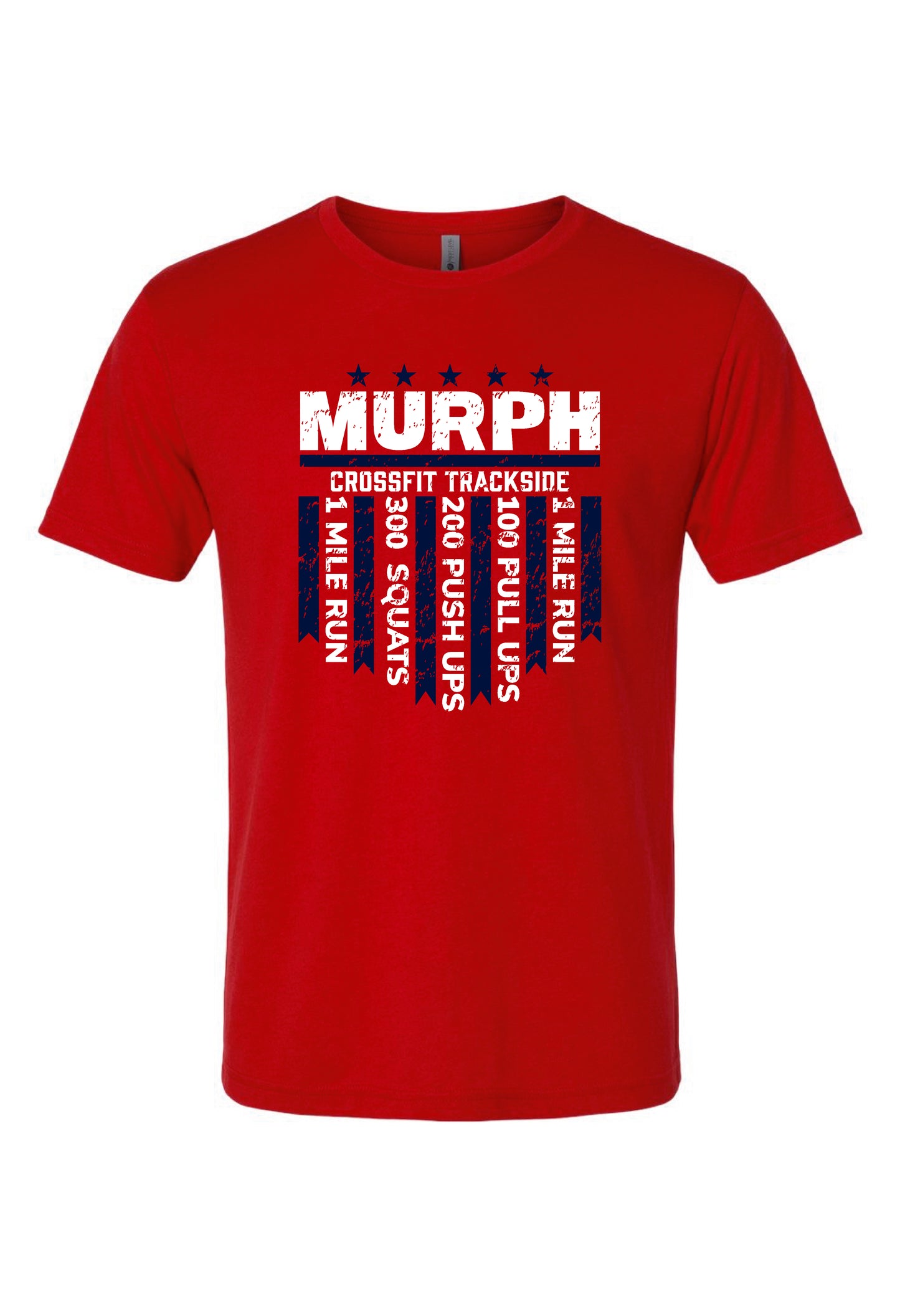 Trackside Custom Murph WOD T-Shirt | Next Level Tri-Blend CrossFit Shirt Pre-Order