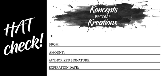 Koncepts Become Kreations Gift Card