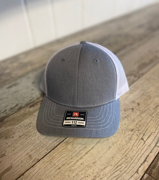 Heather Grey/White 112 Youth