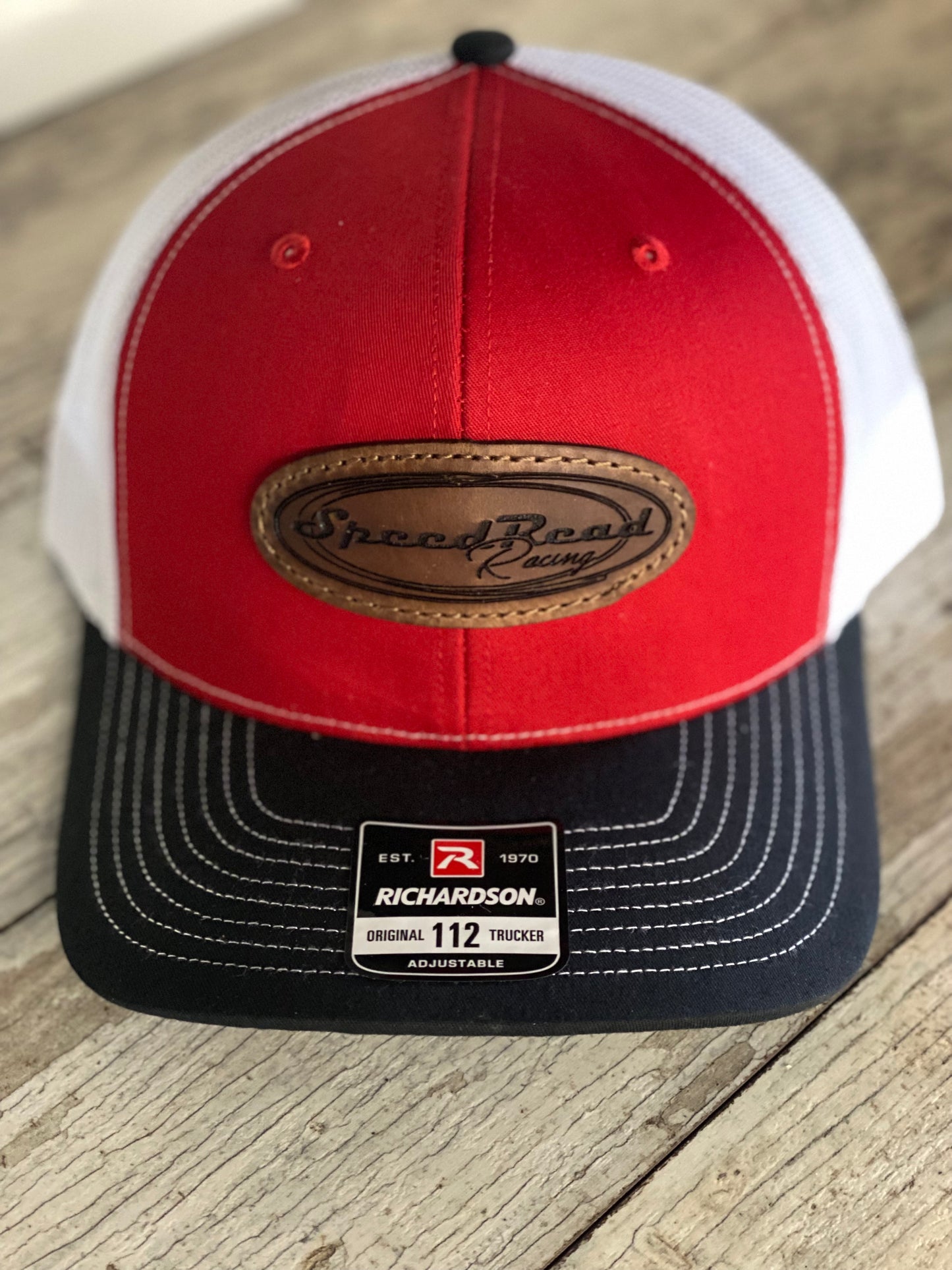 Oval Custom Leather Patch Only
