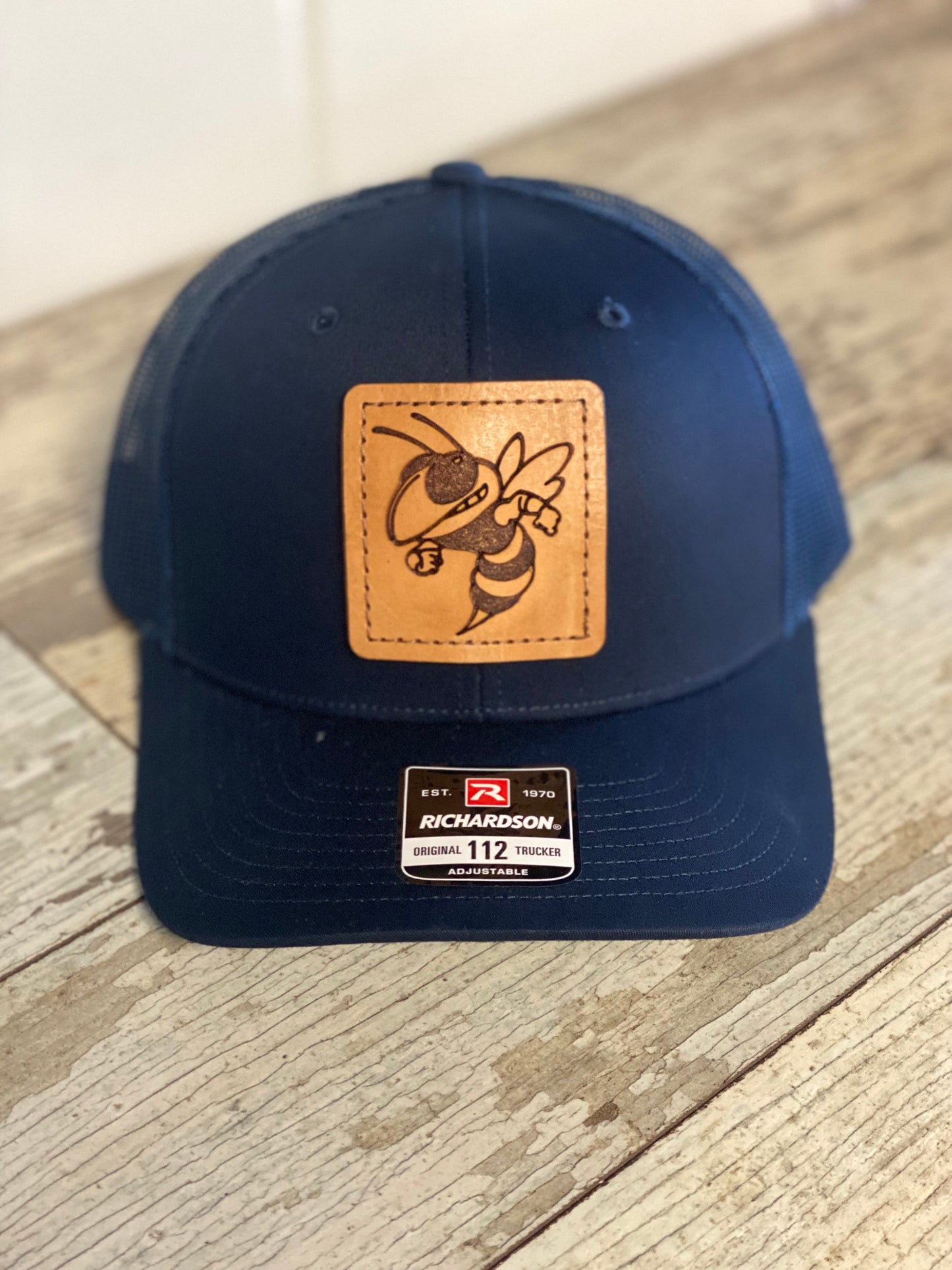 Square Custom Leather Patch Only