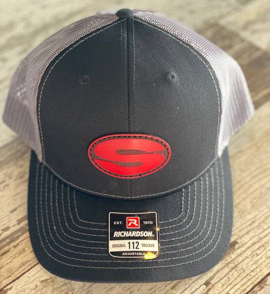 Red S Leather Patch Only